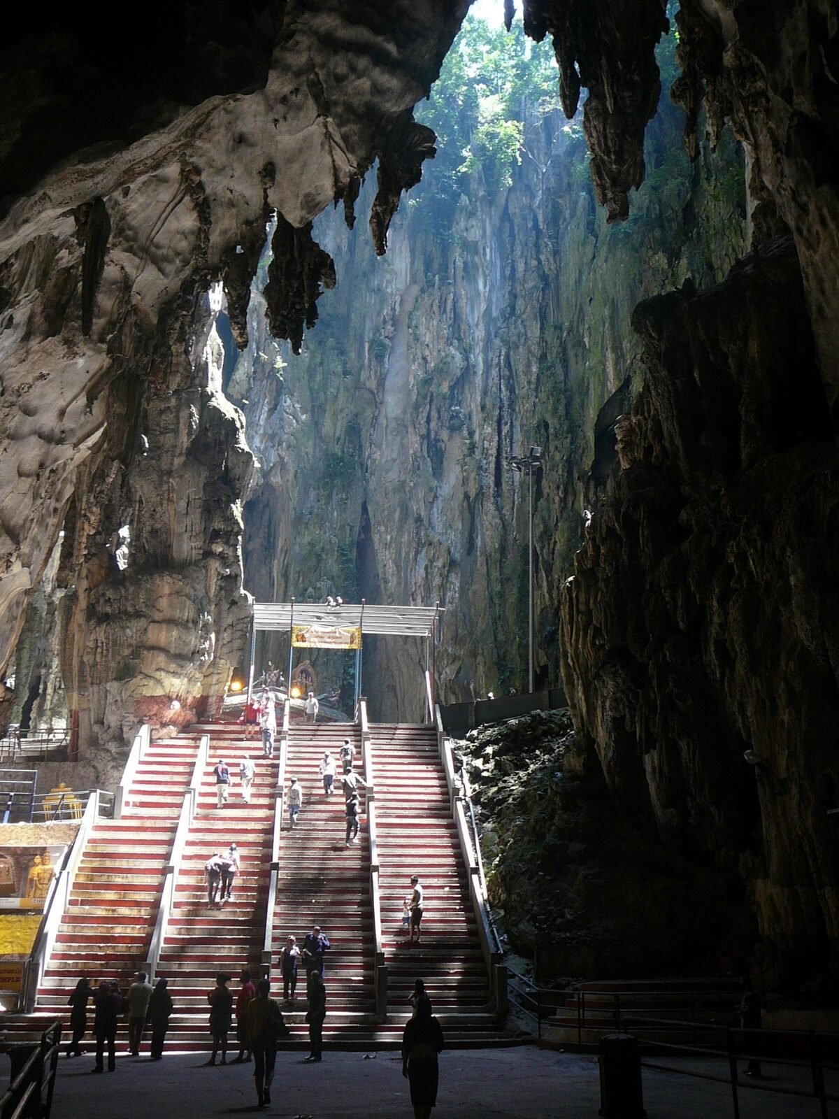 Temple of Lord Murugan inside the Batu caves, Malaysia