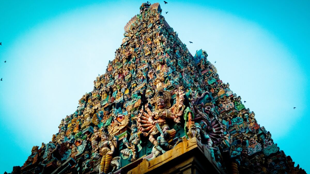 Gopuram of a Hindu Temple