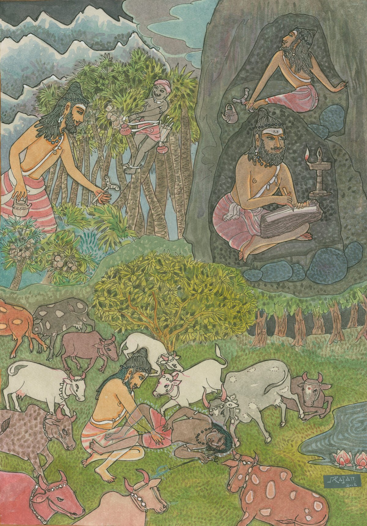 Sundaranatha becomes Tirumular, Composes Tirumantiram